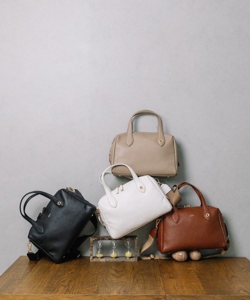 Beau're（ヴュレ） ボストンバッグ BEAURE カウレザー ボストン バッグ