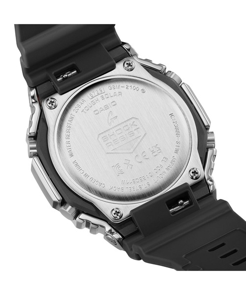 G-SHOCK 腕時計 メタルベゼル / スマートフォンリンク＆タフソーラー