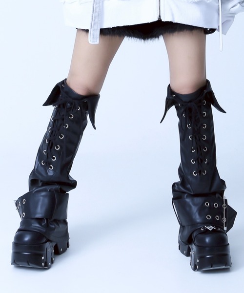 REFLEM（レフレム） レッグウォーマー 「REFLEM/レフレム」PUレザー