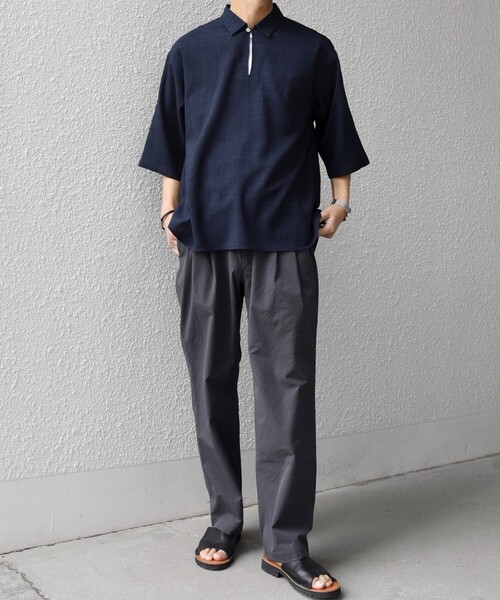 SHIPS any シャツ any:「洗濯機可能」FUTURE LINEN CANVAS リネン