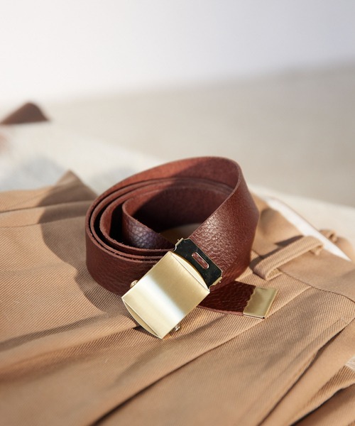 Whim Gazette（ウィム ガゼット） ベルト 「Hoaw.」レザーガチャベルト