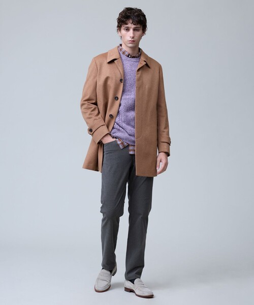 J.PRESS（J.プレス） ステンカラーコート コート ウールとカシミヤの