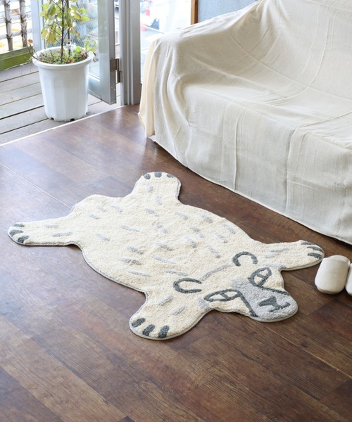 salle de bal（サルデバル） ラグ ラグマット マット リラックス ZOO