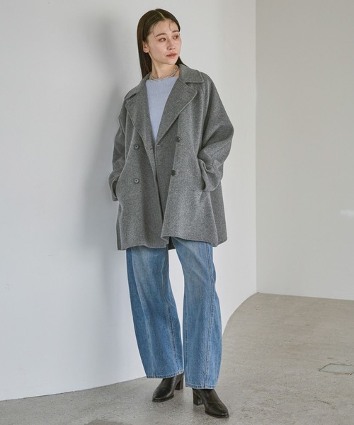A part by（アパートバイ） コート アウター カシープミドルジャケット
