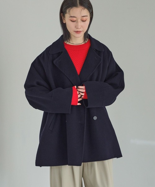 A part by（アパートバイ） コート アウター カシープミドルジャケット