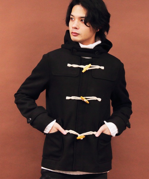 AVIREX（アヴィレックス） ダッフルコート S ネイビー メンズ