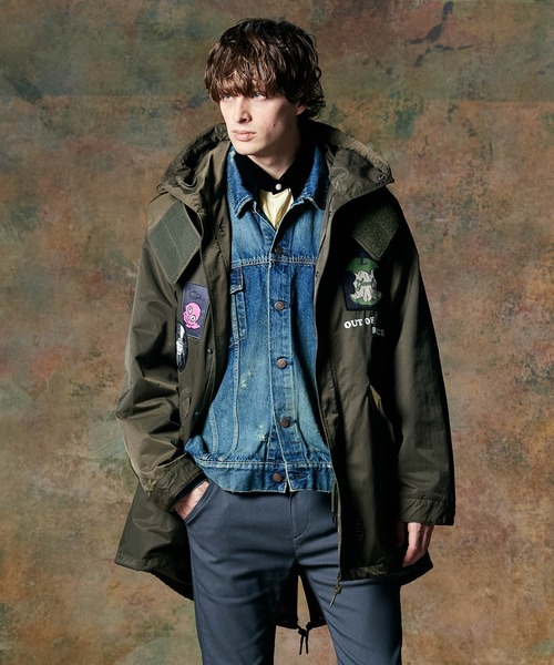 glamb（グラム） モッズコート コート Emblem High Neck Mods Coat