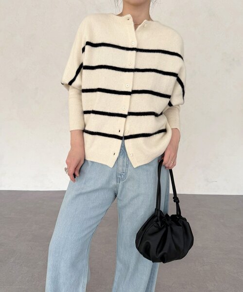 BEARDSLEY（ビアズリー） ニット セーター FOXウール後ろボタンニット