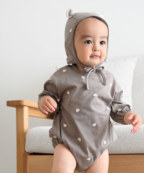 PUPPAPUPO（プッパプーポ） ベビー服 ロンパース 長袖 ロンパース