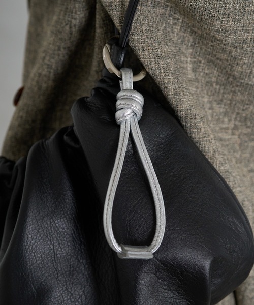 russet（ラシット） ショルダーバッグ バッグ レザー巾着4WAY