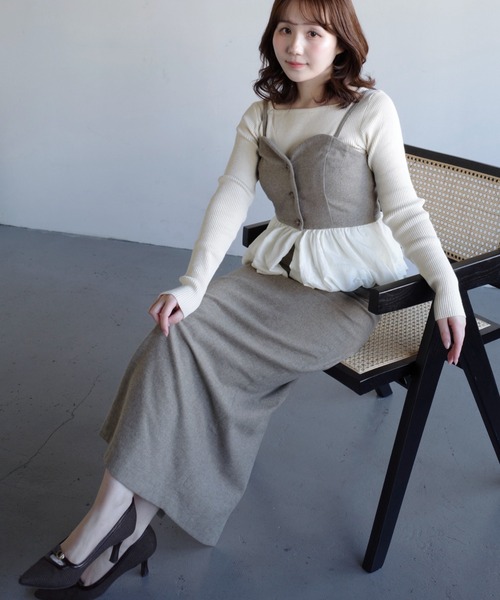 MISCH MASCH（ミッシュマッシュ） セットアップ 2025秋冬新作 バルーン