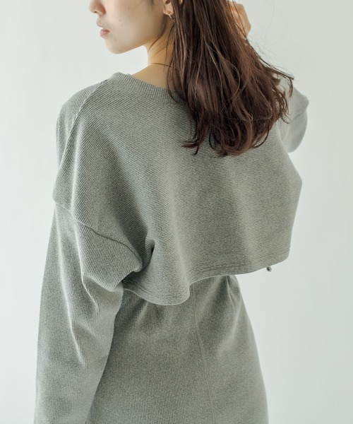 mystic（ミスティック） ワンピース メランジワンピカーディガンSET