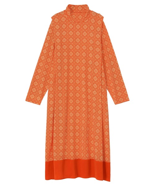 ZUCCa（ズッカ） ワンピース タイルプリントジャージィー / ワンピース