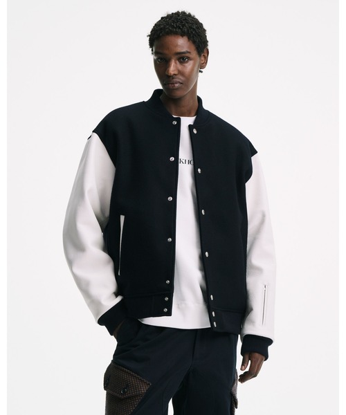 SOPHNET.（ソフネット） スタジャン MELTON LAMBSWOOL VARSITY JACKET