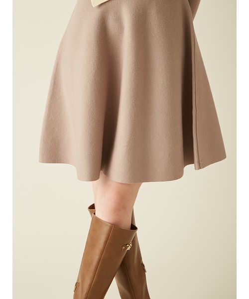 LILY BROWN（リリーブラウン） ワンピース ボウタイリボンニット