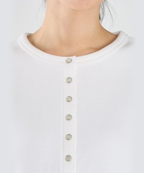 agnes b.（アニエスベー） カーディガン コットン メルトン