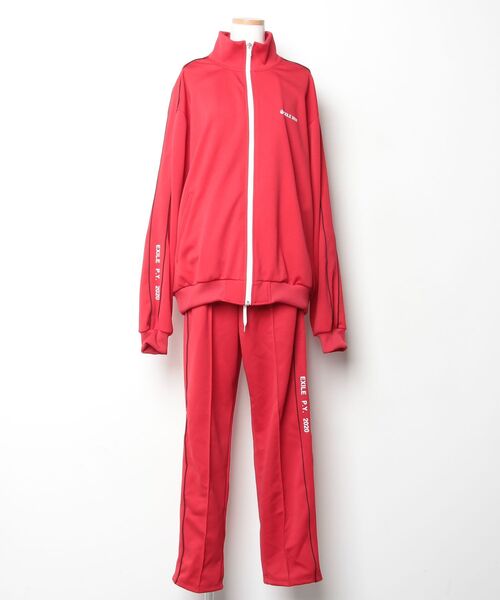 24karats セットアップジャージ X-LARGE レッド レディース : ZOZOTOWN