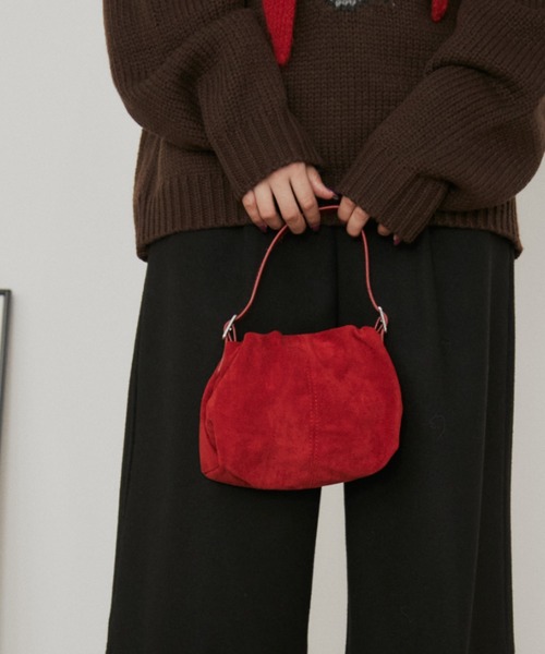 MERLOT（メルロー） ショルダーバッグ バッグ 2wayスウェードミニ