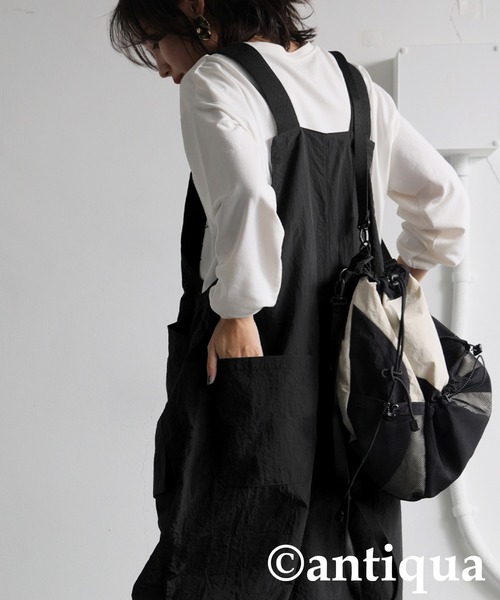 antiqua（アンティカ） サロペット オーバーオール ベルト