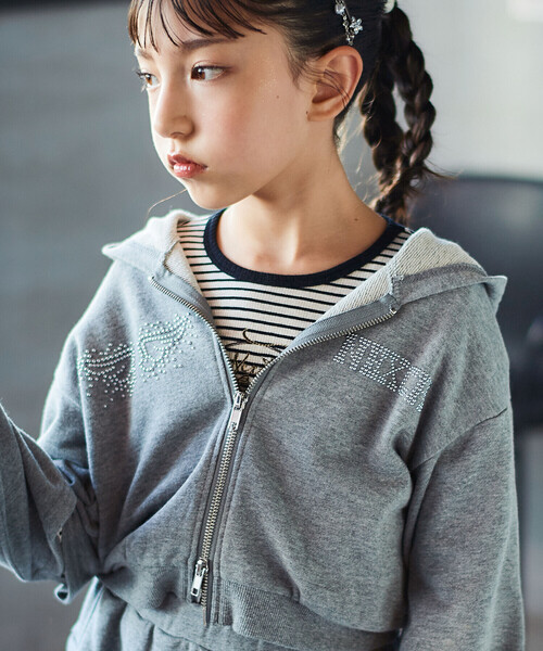 nexchic（ネクシック） セットアップ ダブルファスナーパーカー+