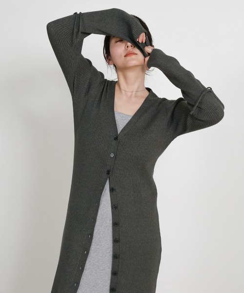 select MOCA（セレクトモカ） カーディガン 「洗える」2WAYスリーブ