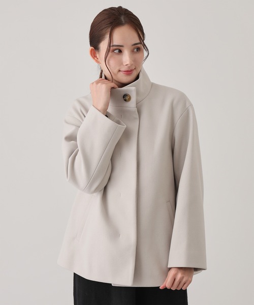 JAYRO（ジャイロ） コート アウター フェイクメルトンスタンドカラーA