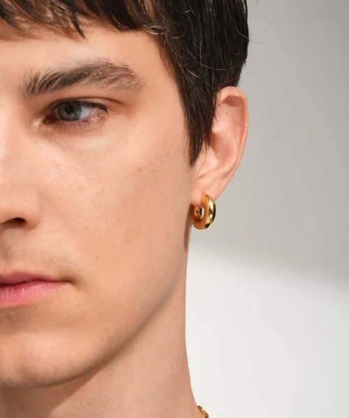 TOM WOOD（トムウッド） ピアス 「TOMWOOD」Chunky Hoops Small