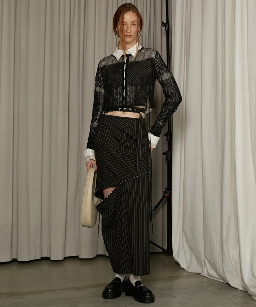 PRANK PROJECT（プランクプロジェクト） ブラウス シャツ ダブルカラー