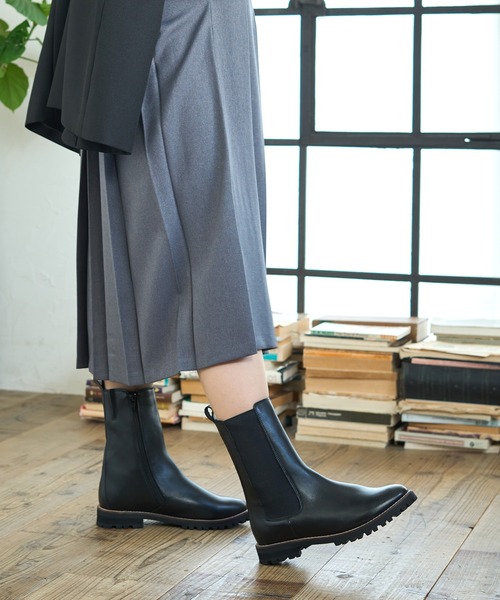 ALPHA CUBIC（アルファ キュービック） ブーツ 「撥水加工」リアル