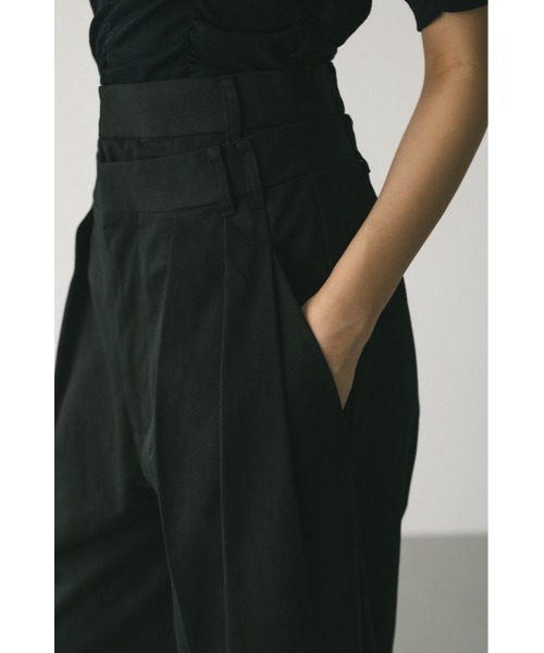 STYLEMIXER（スタイルミキサー） チノパン ウエストレイヤーワイド