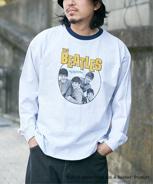 The Beatles tシャツ ザ ビートルズ サークルフォトロンT メンズ