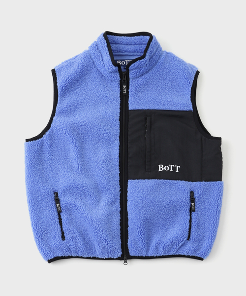 BoTT（ボット） ブルゾン アウター Fleece Zip Up Vest メンズ