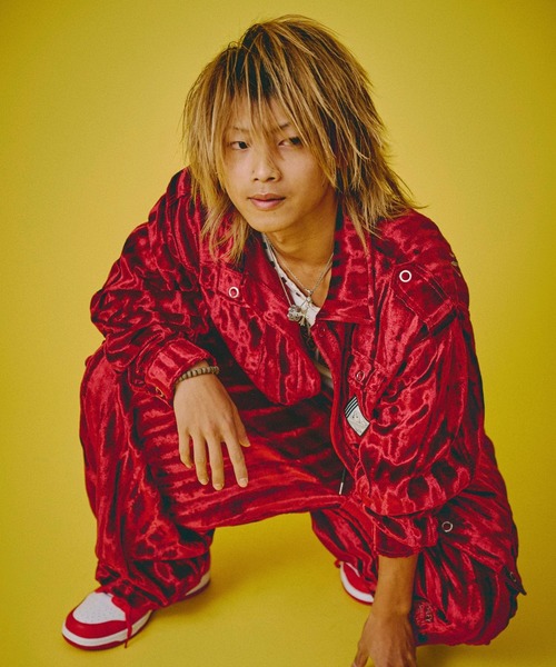 GALFY（ガルフィー） セットアップ 構成員SET UP/ベロアジャケット