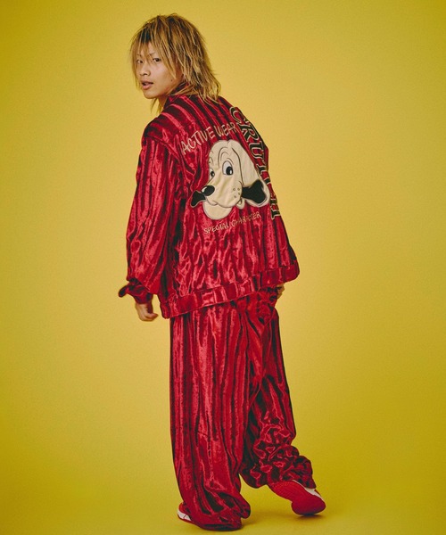 GALFY（ガルフィー） セットアップ 構成員SET UP/ベロアジャケット