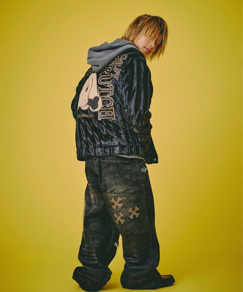 GALFY（ガルフィー） セットアップ 構成員SET UP/ベロアジャケット