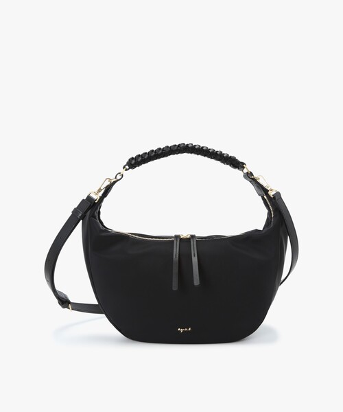 agnes b.（アニエスベー） ショルダーバッグ バッグ ナイロン 2way