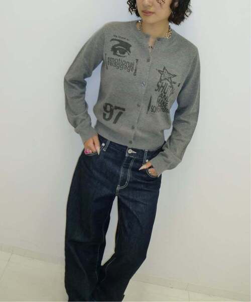 カーディガン 「追加」グラフィックカーディガン レディース メンズ