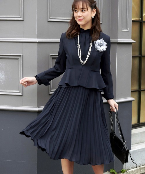 RUIRUE BOUTIQUE（ルイルエブティック） セットアップ ペプラム