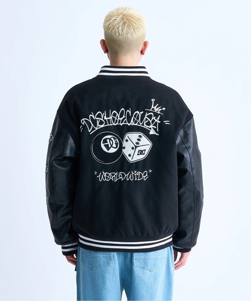 DC SHOES（ディーシーシューズ） スタジャン 24 VARSITY JACKET/DC
