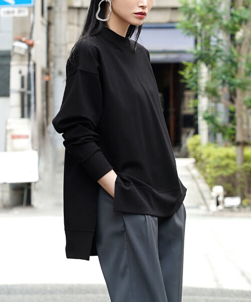 zootie（ズーティー） tシャツ ダンボールニット「サイドスリットプル