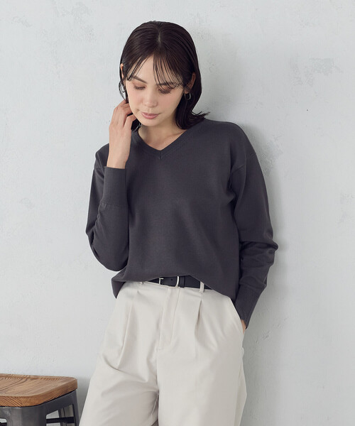 COMME CA ISM（コムサイズム） ニット セーター 「マシン