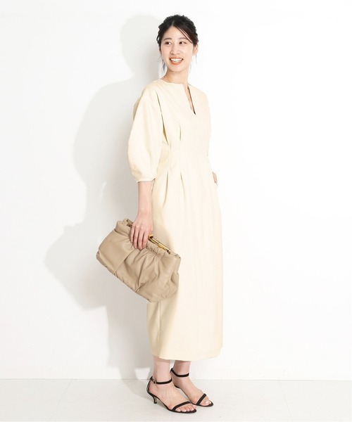 VERMEIL par iena（ヴェルメイユパーイエナ） ワンピース P/Ryツイル