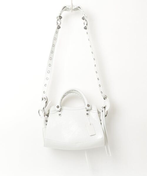 BALENCIAGA（バレンシアガ） NEO CAGOLE XS 2WAYバッグ - ホワイト