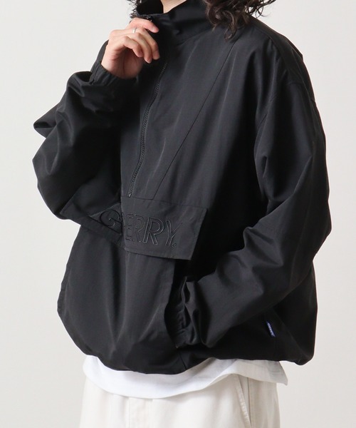 GERRY（ジェリー） ナイロンジャケット ハーフジップ ナイロンタフタ