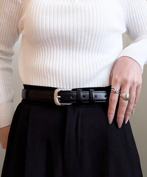 styiro（スタイロ） ベルト 「牛革」ユニセックス ヴィンテージ