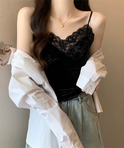 blackdia ocean（ブラックダイヤオーシャン） キャミソール レース