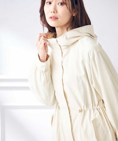 a.v.v（アー・ヴェ・ヴェ） モッズコート コート ドロストフーディー