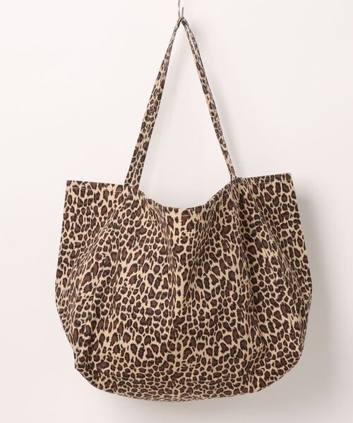 トートバッグ 「 ammy. / エイミードット 」 ヒョウ柄 ビッグ