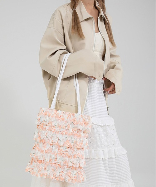 LA VORAGINE（ラ ヴォラジネ） ショルダーバッグ バッグ ティアード