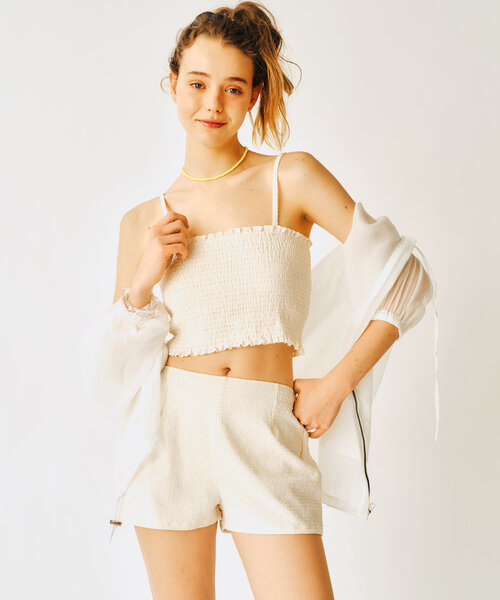 mystic（ミスティック） 水着 シアーパーカー4SETスイムウェア